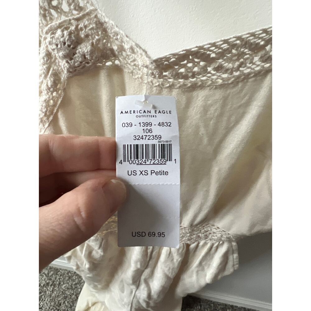 American Eagle outfitters cream jumpsuit size XS Petite brand new! - Picture 4 of 5